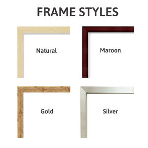 Classic Frames with branding (Printed, Framed & Delivered)